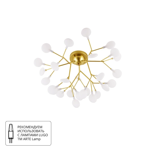 Купить Потолочная люстра Arte Lamp CANDY A7274PL-27GO