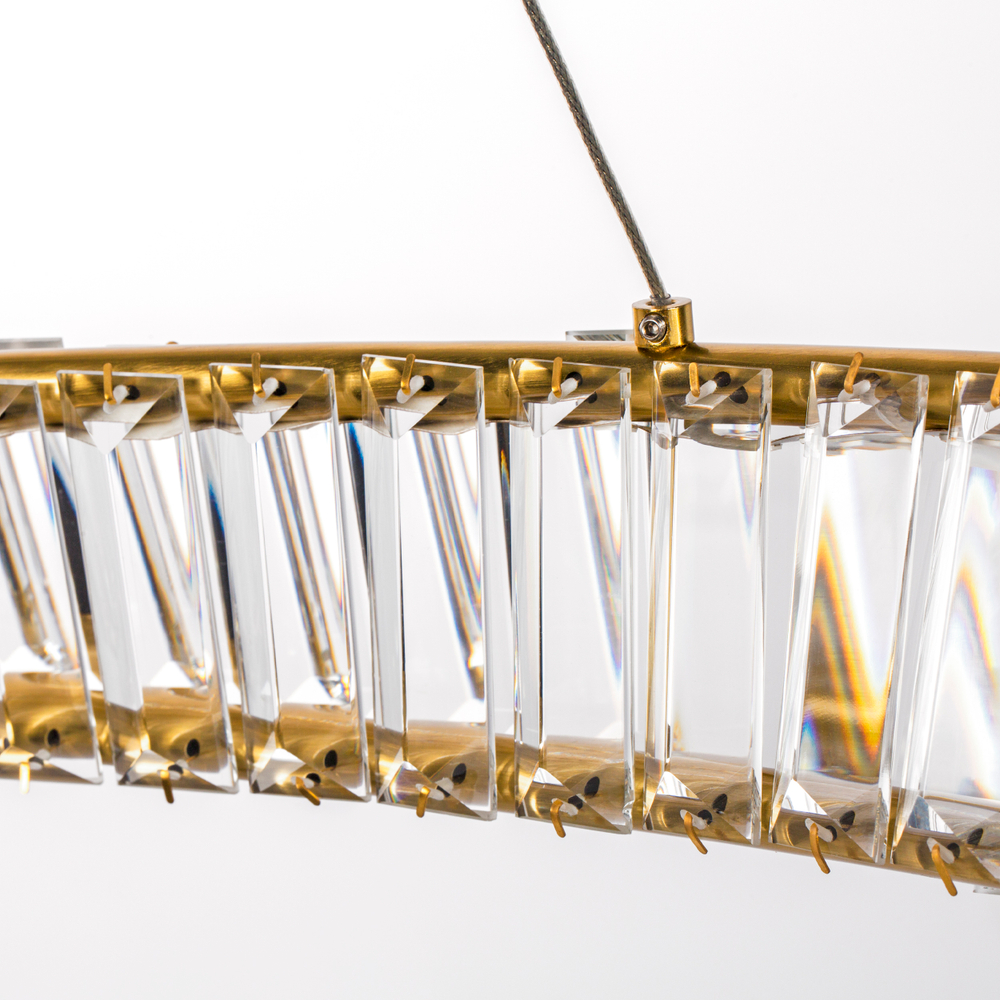 699083 Люстра VIDARE 40W LED 3080LM ЗОЛОТО 3000K IP20