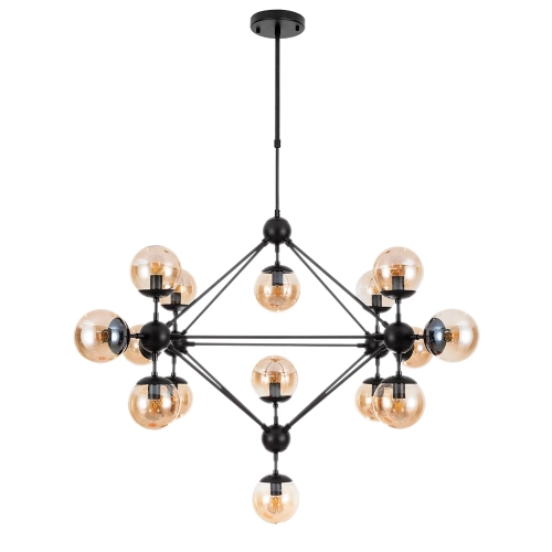 Купить Люстра на штанге Arte Lamp BOLLA A1664SP-15BK