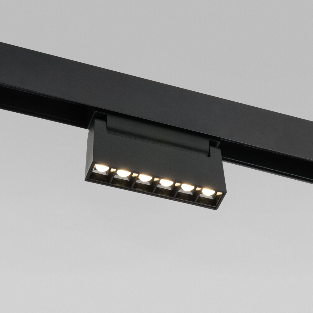 Slim Magnetic HL01 Трековый светильник 6W 4200K черный 85009/01 85009/01