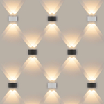 Пылевлагозащи<wbr>щенный светодиодный светильник Twinky Double серый IP54 1555 Techno LED серый