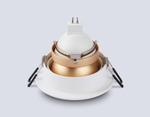 TN102823 WH/GD белый/золото GU5.3 D92*50