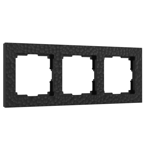 Купить Рамка из поликарбоната на 3 поста Hammer черный W0032408