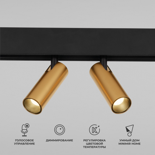 Купить Умный трековый светильник 14 Вт 2700-6500K Dim Dual Slim Magnetic 85056/01