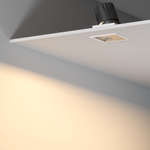 Точечный светодиодный светильник 10W 3000K белый/хром 25091/LED