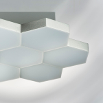 750074 Люстра потол FAVO LED-35W 1680LM Серебро 4000K