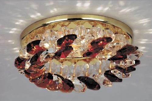 Купить Точечный встраиваемый светильник Arte Lamp BRILLIANTS A7083PL-1GO