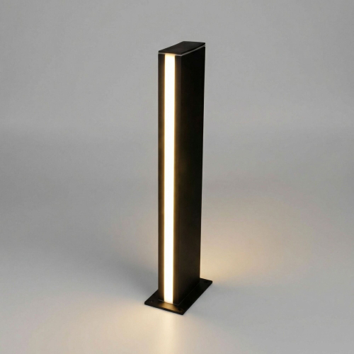Купить Ландшафтный светильник уличный Flat 3000K чёрный 1538 TECHNO LED черный