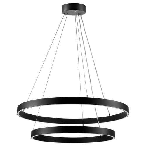 Купить 748127 Люстра SATURNO LED 84W 5800LM 70G ЧЕРНЫЙ 3000-6000K