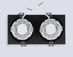 TN6615/2 BK черный IP44 GX53/2 max 15W 215*110*24