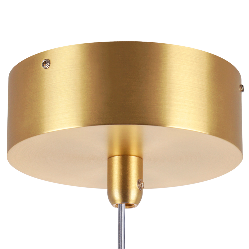 804008 Люстра CUPOLA LED 9W 450LM ЗОЛОТО/ДЫМЧАТЫЙ 3000K
