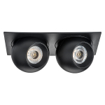 i5277474 Светильник INTERO LED 9W*2 850LM*2 24G ЧЕРНЫЙ 4000K (217527+217074+217074)