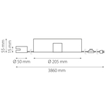 508157 Блок питания 48V (в розетку) 100W NOVE ЧЕРНЫЙ