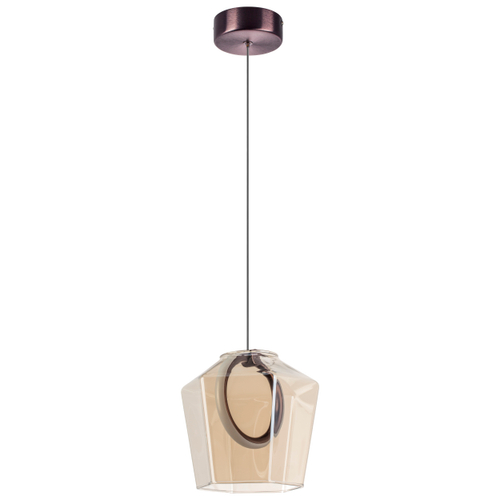 Купить 796113 Люстра CARAMELLO LED 6W 110LM КОФЕЙНЫЙ/КОНЬЯК 3000K