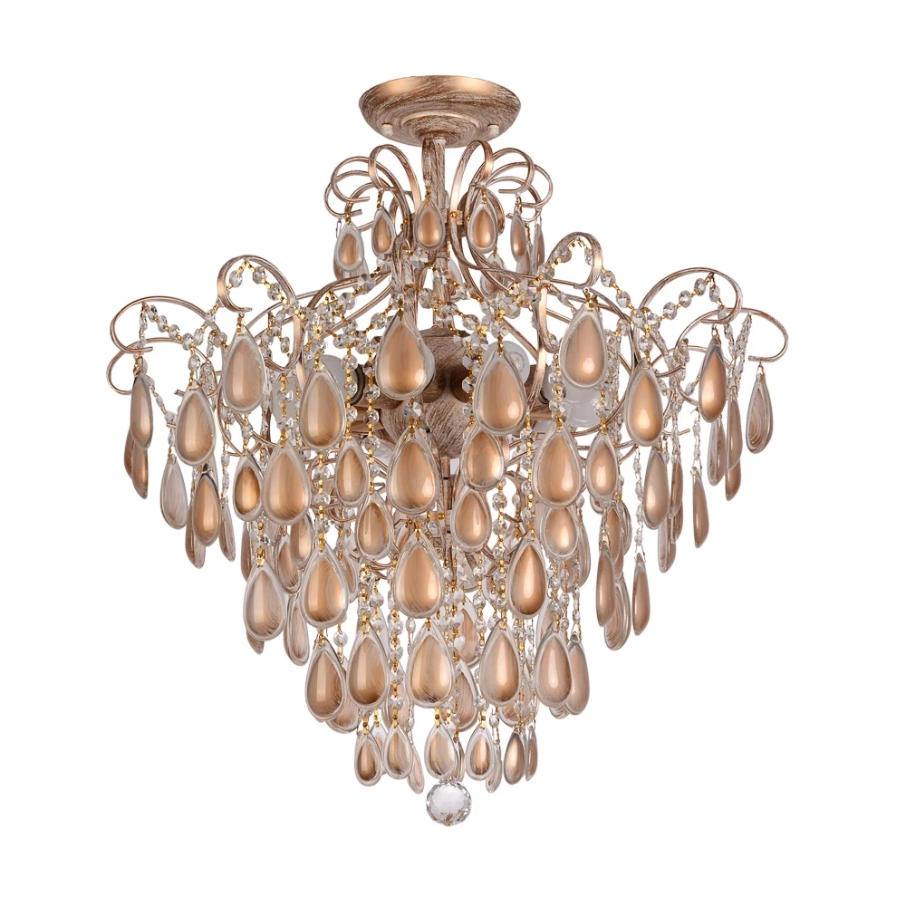 Потолочная люстра Arte Lamp SILVIA A3703PL-10GA