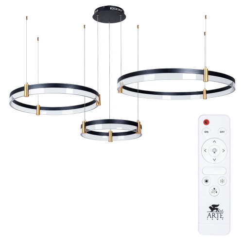 Купить Подвесная люстра Arte Lamp MERCURY A2185SP-3BK