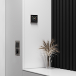 Умный сенсорный терморегулятор Werkel Wi-Fi 3500W IP20 W1851104 дымчатый