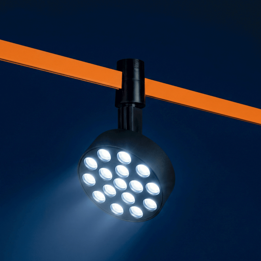 210747 Светильник 48V DUE HERMES 10W 790LM 24G ЧЕРНЫЙ 4000K