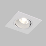 DK3071-WH Встраиваемый светильник, IP 20, 10 Вт, GU5.3, LED, белый/белый, пластик