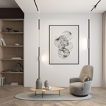 DK8014-BK Угловой светильник SMART LINEAR ANGLE 18W DIM 3000K-6000K, черный