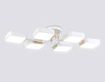 FL4886/6 WH/WD белый/дерево 108W 3000-6000K 850*430*140 (без ПДУ)