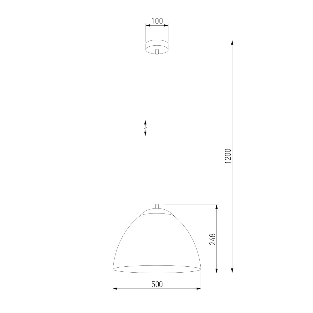 Подвесной светильник 6003 Faro New