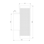 Настенный светильник Spike GU10 чёрный MRL 1014