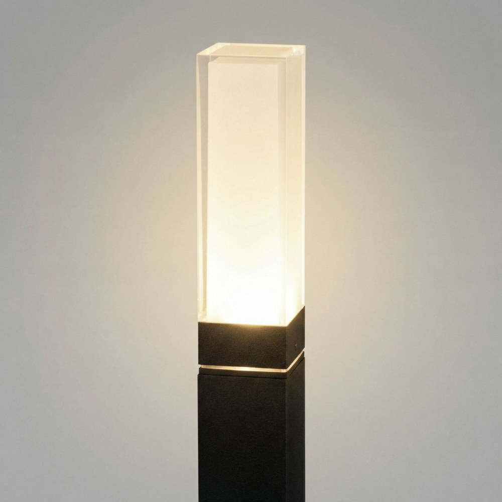 Уличный ландшафтный светильник 1537 TECHNO LED 3000K чёрный 1537 TECHNO LED