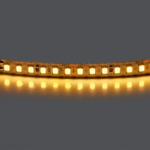 Купить 420823 Лента LIGHTSTAR LED 24V 16W 168leds/M 1800LM/M 3000K IP20 1 шт = 5м