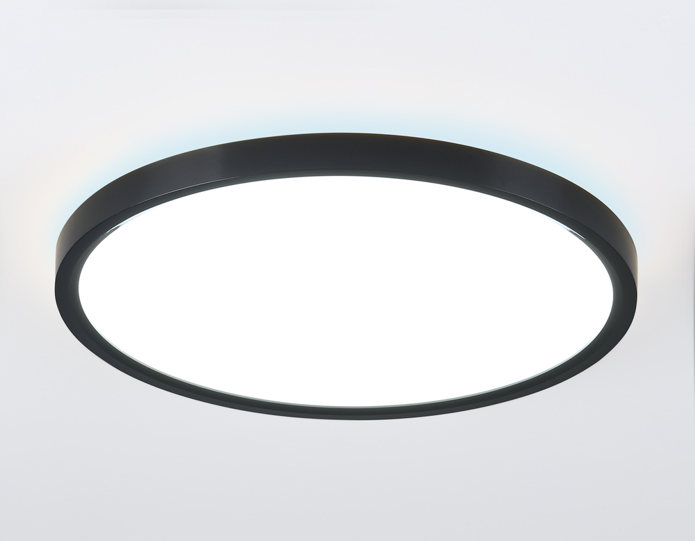 FZ3055 BK черный IP44 33W+10W 6400+6400К D370*40 (Без ПДУ)
