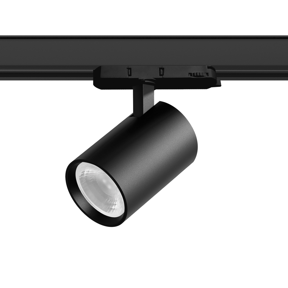 A5237QT36G Светильник ALTA BASE для трековой системы Quattro LED 24W 3040LM 36G ЧЕРНЫЙ 3000K с адаптером (215237 + 594037 + 215203)