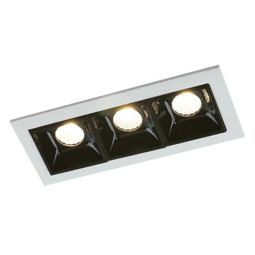 Купить Точечный встраиваемый светильник Arte Lamp GRILL A3153PL-3BK