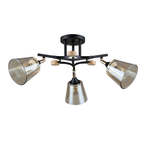 Купить Потолочная люстра Arte Lamp GLASSY A5078PL-3BK