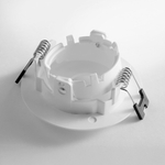 012216 Рамка (светильник) PVC д/LED-модулей 941хх и LED-ламп D50мм ANELLO ROUND БЕЛЫЙ