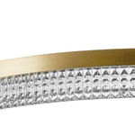 736161 Люстра ROTONDA 38W LED 2106LM 180G ЛАТУНЬ 3000K