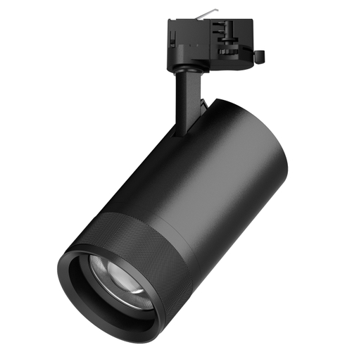 Купить C4407QT Светильник CANNO PRO д/треков QUATTRO LED 40W 2800LM 20-55G ЧЕРНЫЙ 2700-4200-6000K IP20 с адаптером (304407 + 594007)