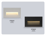ST8223 BK черный IP65 LED 3000K 3W 102*58*52