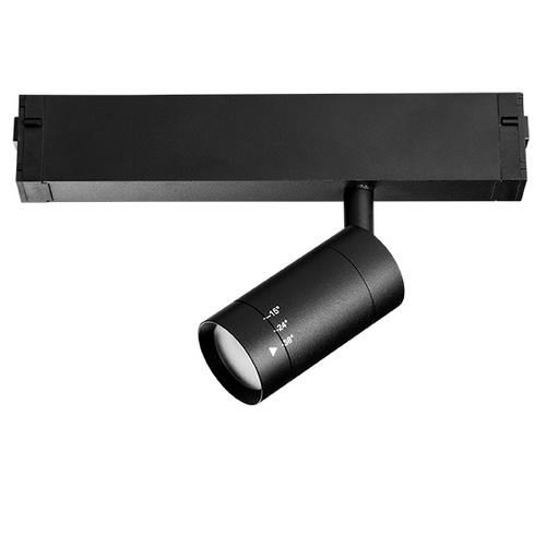 Купить 205017R Светильник д/1-фазн трека TETA LED 7W 380LM 15-38G ЧЕРНЫЙ PRO 3000-6000K DIM