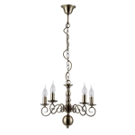 Подвесная люстра Arte Lamp ISABEL A1129LM-5AB