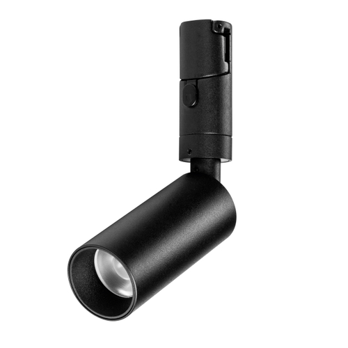 Купить 207137 Светильник 48V д/1-фазн трека DUE LED 7W 375LM 15G ЧЕРНЫЙ 3000K IP20