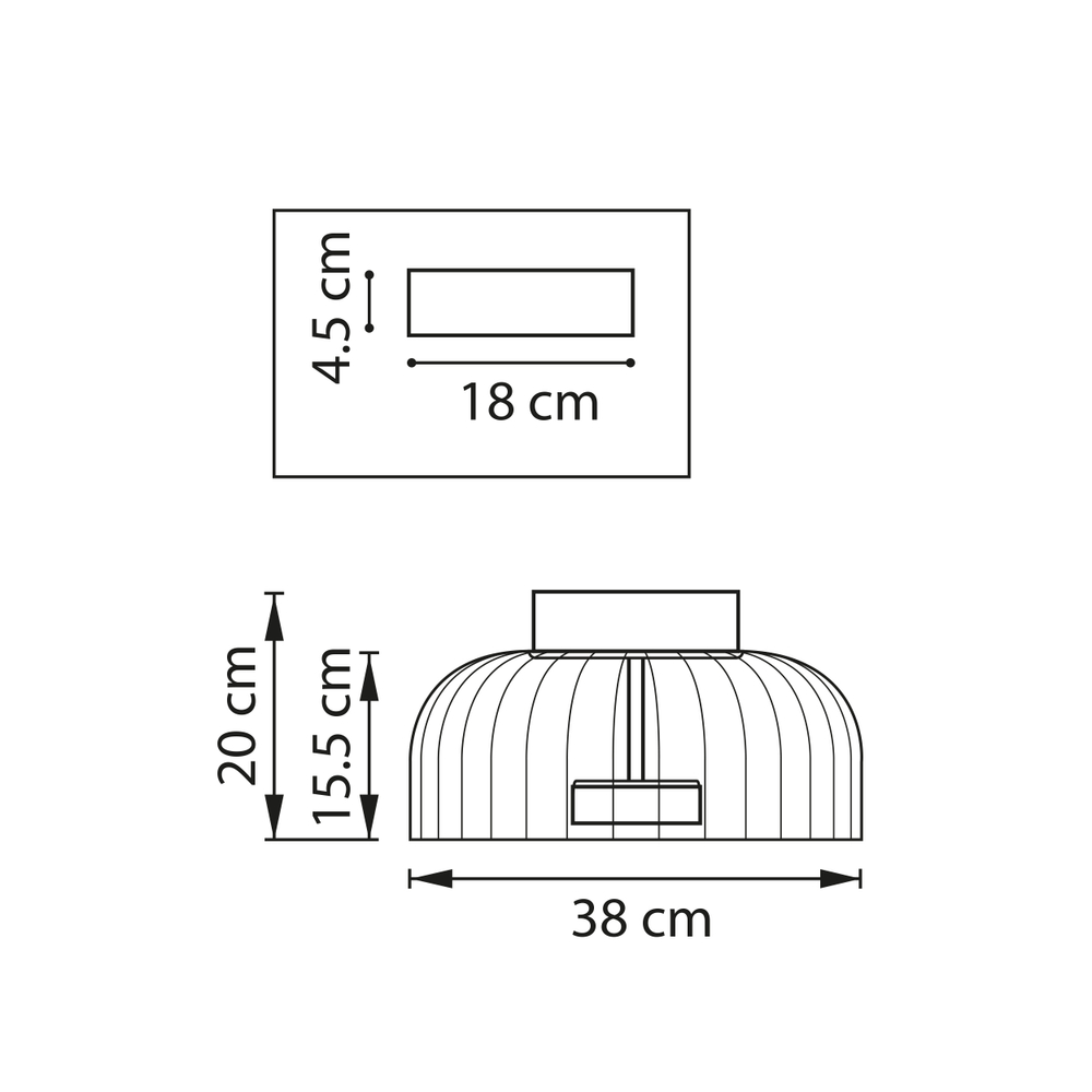 809061 Люстра CELESTA LED 1х12W 600LM ЗОЛОТО/ДЫМЧАТЫЙ 3000K