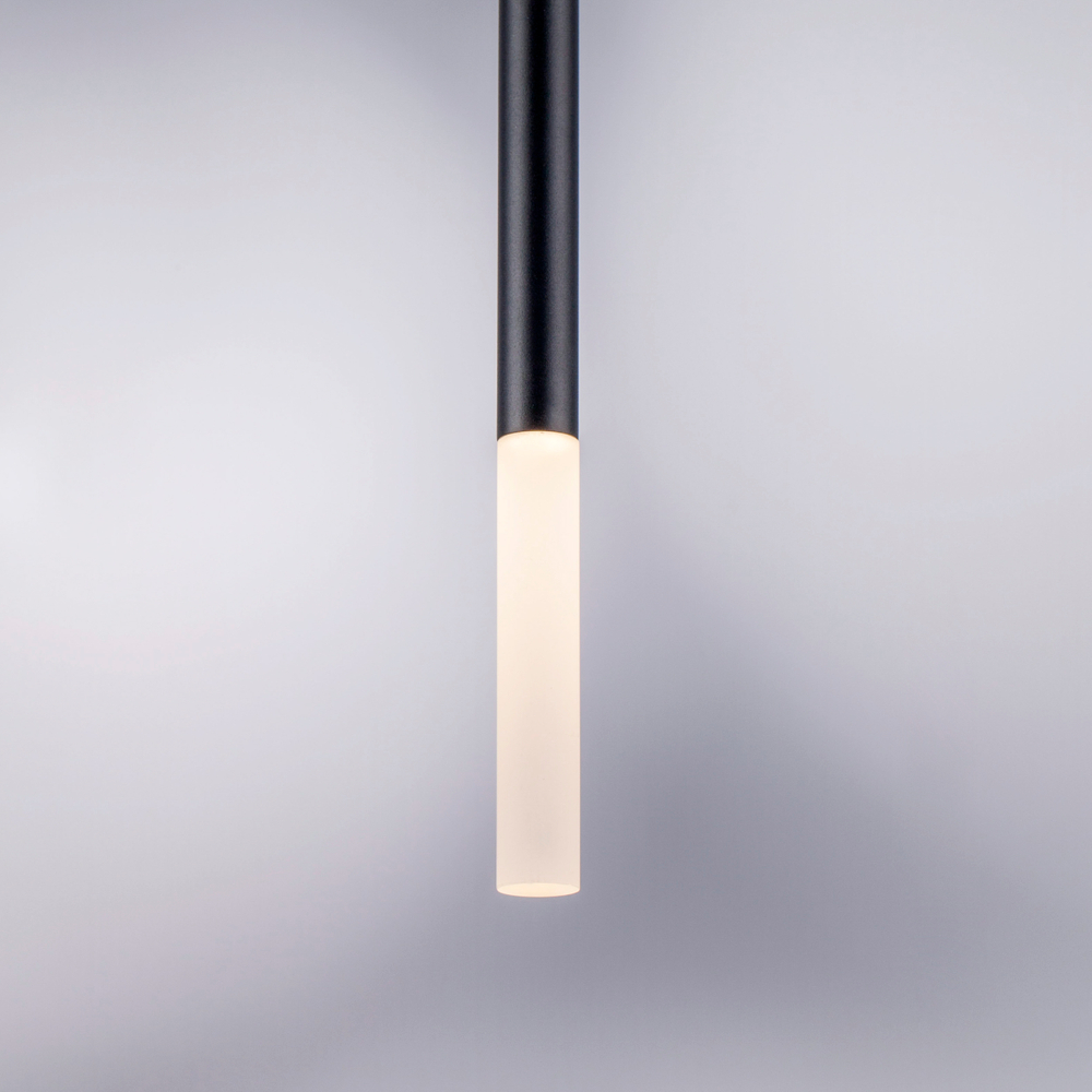 L8T747137 Люстра TUBO LED 40W 2000LM 360G ЧЕРНЫЙ 3000K (574737+747137 (8шт)