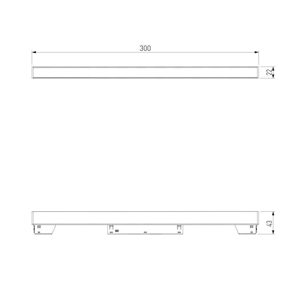 Умный трековый светильник 10W 2700-6500K Dim L01 Slim Magnetic 85076/01