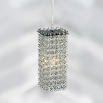 795424 Подвес CRISTALLO 1х40W G9 ХРОМ
