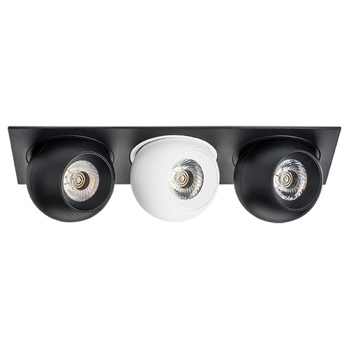 Купить i537746474 Светильник INTERO LED 9W*3 850LM*3 24G ЧЕРНЫЙ/БЕЛЫЙ 4000K (217537+217074+217064+217074)