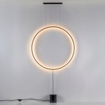 738657 Светильник подвесной UNDINE 20W LED 936LM 120G ЧЕРНЫЙ 3000K