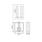 738687 Настенно-потолочный светильник UNDINE 90W LED 3872LM ЧЕРНЫЙ 3000-6000K