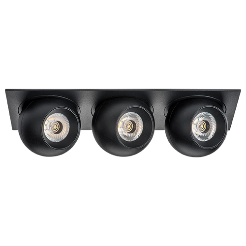Купить i537727272 Светильник INTERO LED 9W*3 850LM*3 24G ЧЕРНЫЙ 3000K (217537+217072+217072+217072)