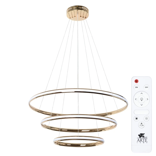 Купить Подвесная люстра Arte Lamp MERIDIANA A2198SP-3GO