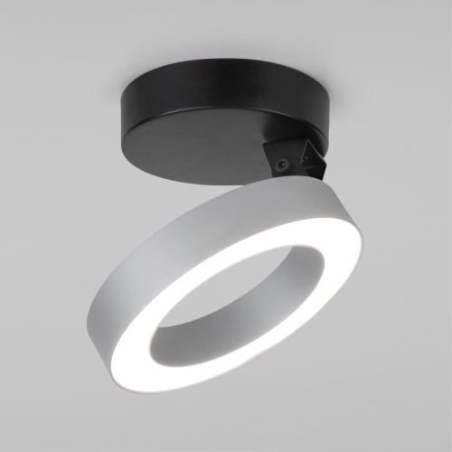 Купить Накладной светодиодный светильник Spila серебро 25105/LED